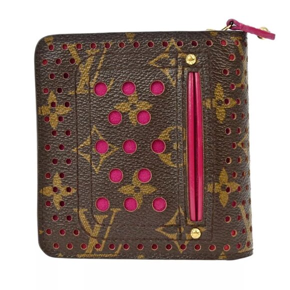 Louis Vuitton Monogram Perfo Compact Zip Wallet - Picture 2 of 7